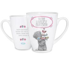 Personalised Me To You Bear Cupcake Latte Mug